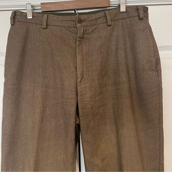 ORVIS Signature Collection flat front slacks - Picture 2 of 9